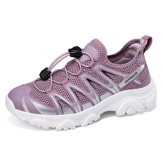 Damen Outdoor-Freizeitschuhe mit dämpfender Sohle und atmungsaktiver Oberseite EB
