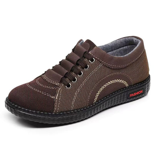 Damen modische Freizeit-Sneaker mit elastischen Schnürsenkeln EB