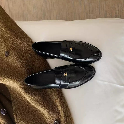 Damen Elegante und komfortable Schuhe im Loafer-Stil EB