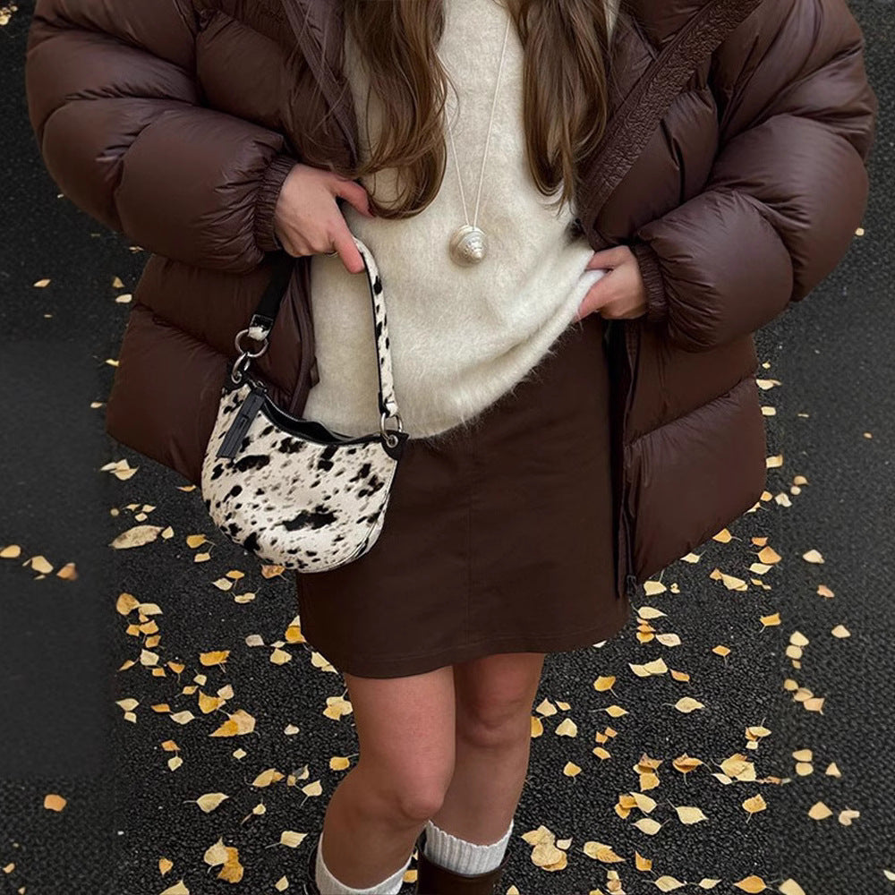 Damen Steppjacke im oversized Schnitt mit hohem Kragen und Taschen EB
