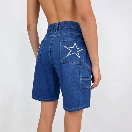 Damen lässige Cargo-Shorts EB