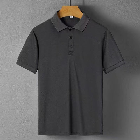 Herren Polo-Shirt mit körperbetontem Schnitt und hochwertiger Pique-Textur EB