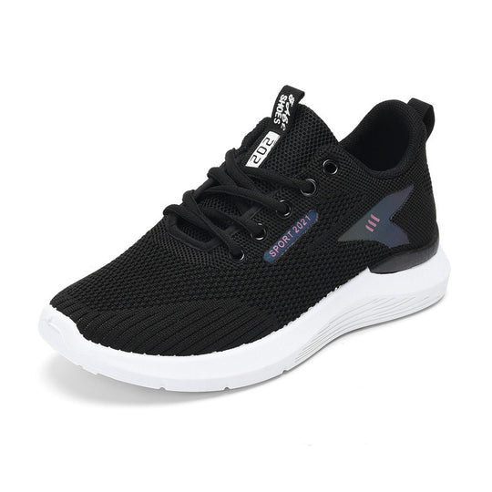 Damen Atmungsaktive und bequeme Sport Sneakers mit rutschfester Sohle EB