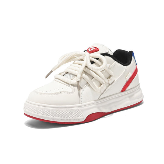 Damen Sportliche Sneakers mit dicker Laufsohle und atmungsaktivem Obermaterial EB