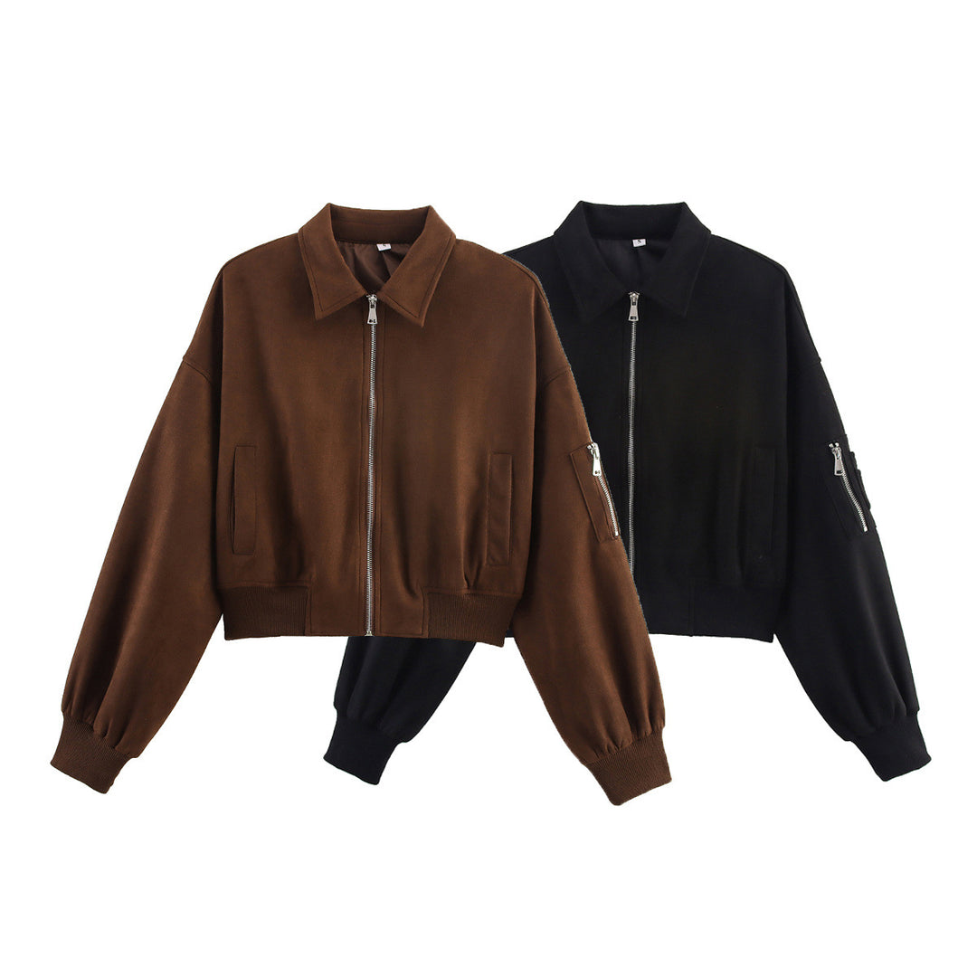Damen cropped Bomberjacke EB
