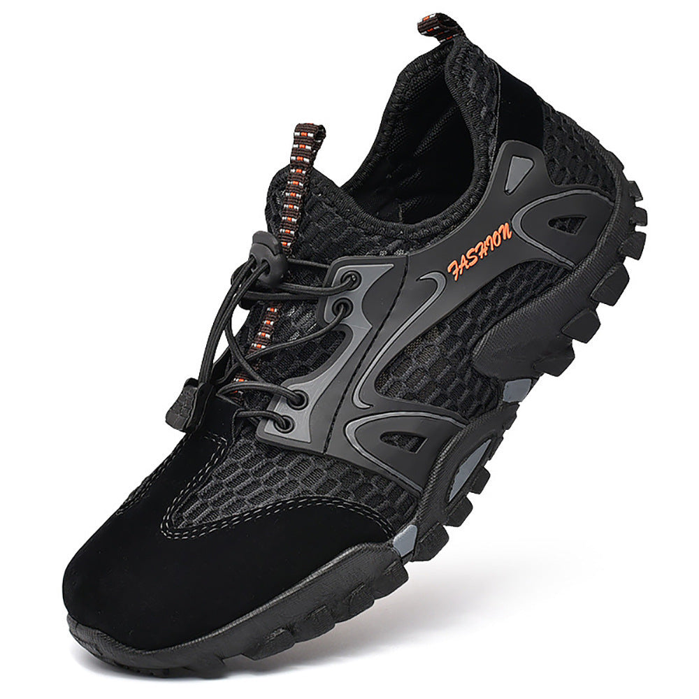 Damen Sportliche Aktiv-Schuhe mit atmungsaktivem Mesh und strapazierfähiger Sohle EB