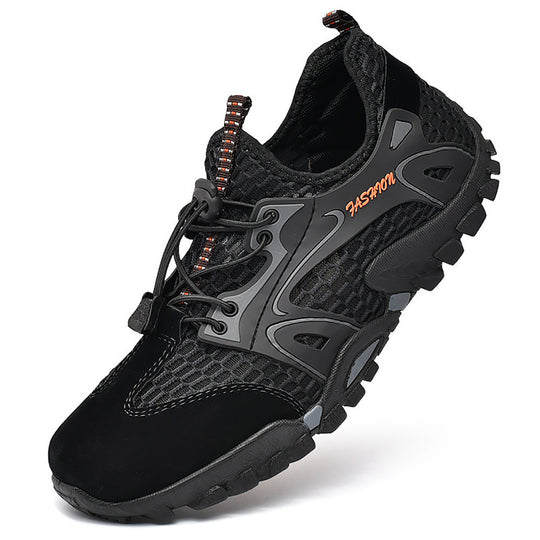 Damen Sportliche Aktiv-Schuhe mit atmungsaktivem Mesh und strapazierfähiger Sohle EB