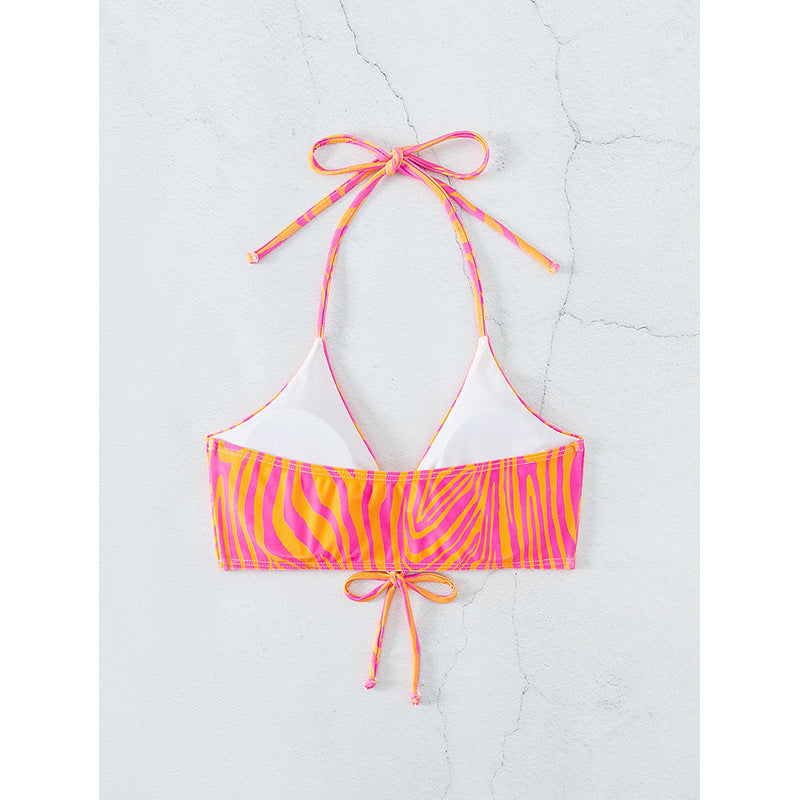Damen Triangel-Bikinioberteil mit modischem Schnitt EB