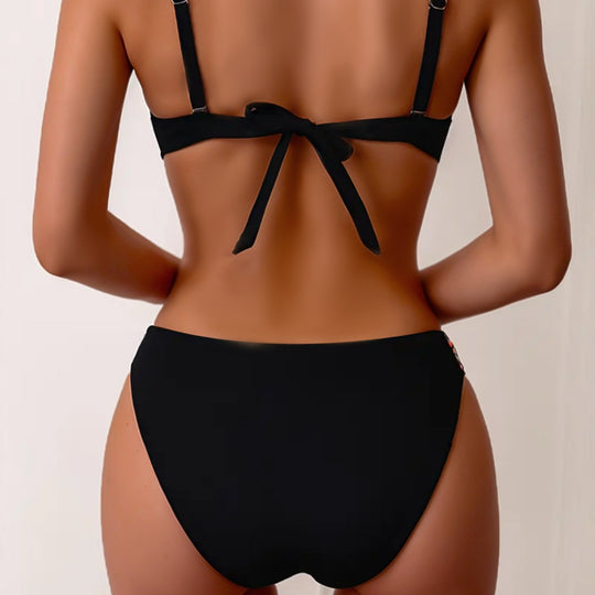 Damen Bikiniset mit verzierten Details EB