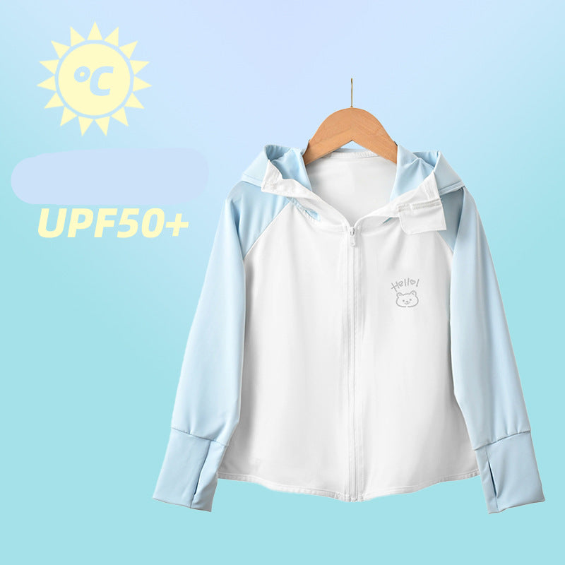 Damen sportliche UV-Schutzjacke mit Kapuze EB