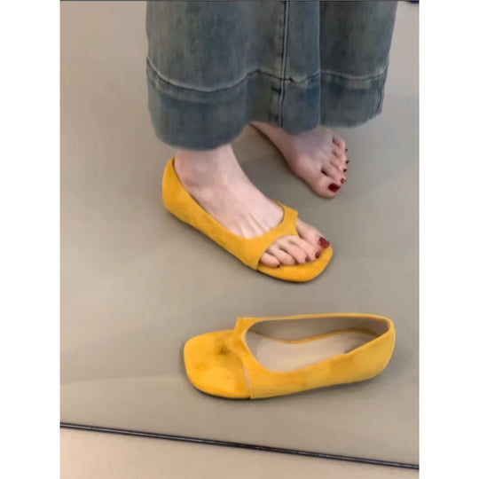 Damen Komfortable Zehentrenner-Sandalen mit weichem Obermaterial und modischem Design EB