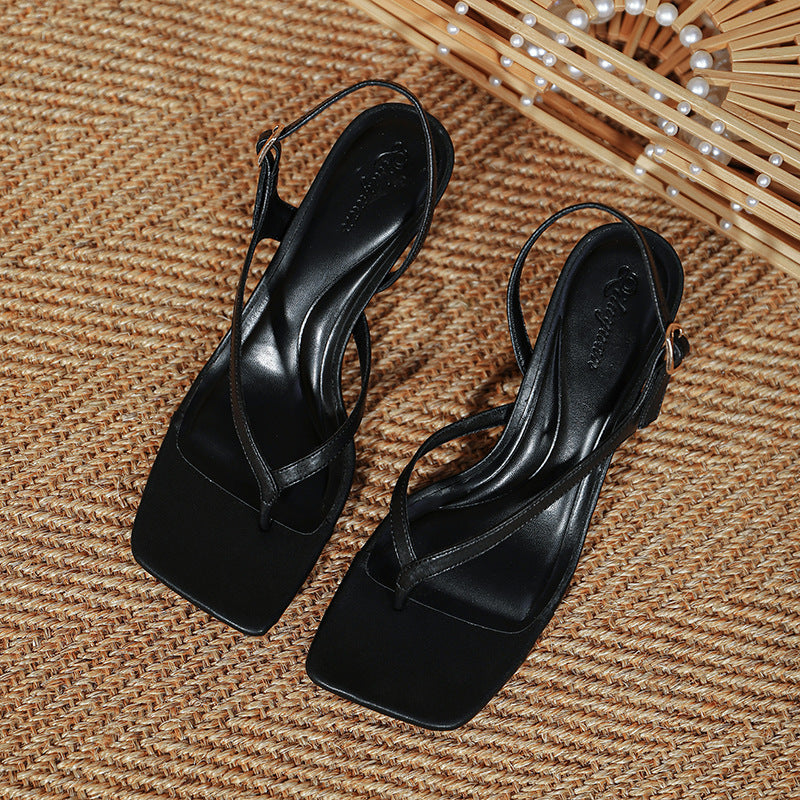 Damen Sling-Sandalen mit elegantem Riemen EB