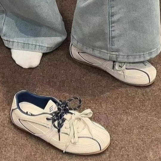 Damen lässige Freizeitschuhe mit verstellbarem Schnürsystem EB