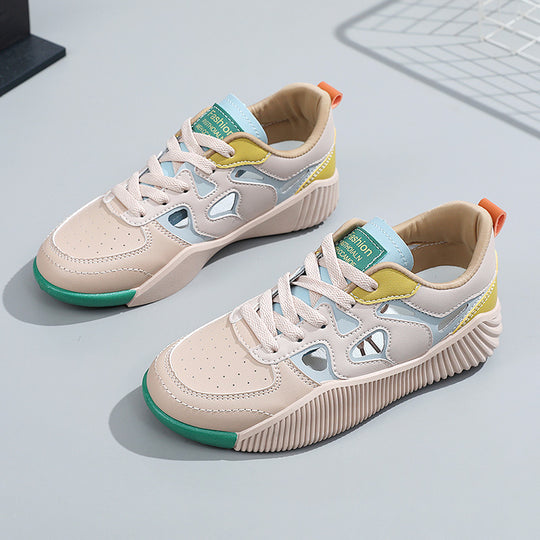 Damen Sportliche Sneakers mit innovativem Belüftungssystem und rutschfester Sohle EB