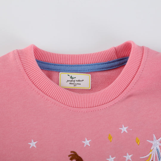 Mädchen Sweatshirt mit zauberhaftem Feen-Design EB