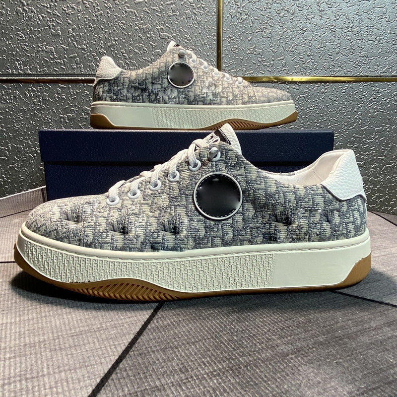 Damen modische Sneaker mit innovativem Gewebemuster und rutschfester Sohle EB