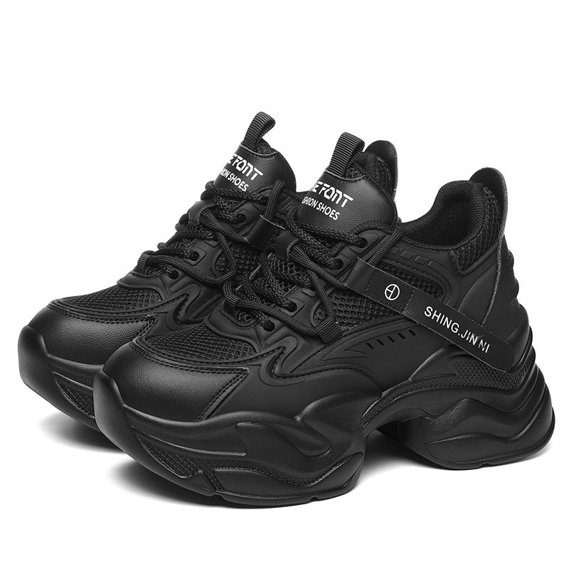 Damen Atmungsaktive und komfortable Sneakers mit dämpfender Sohle EB