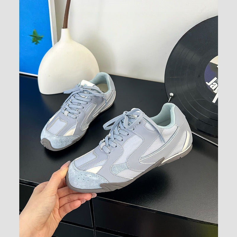 Damen Sportliche Sneakers mit atmungsaktivem Obermaterial und gepolsterter Innensohle EB