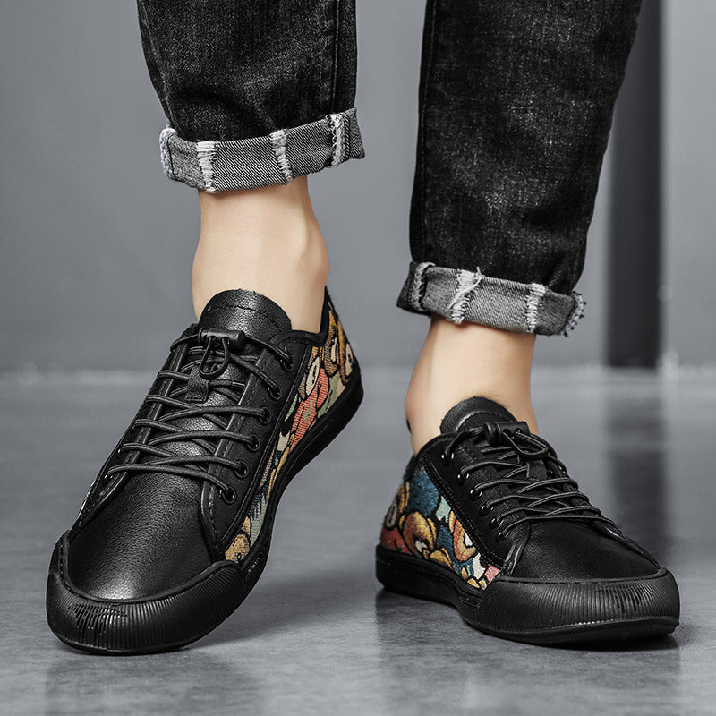 Damen Sneakers mit kreativem Bärenmotiv und rutschfester Sohle EB