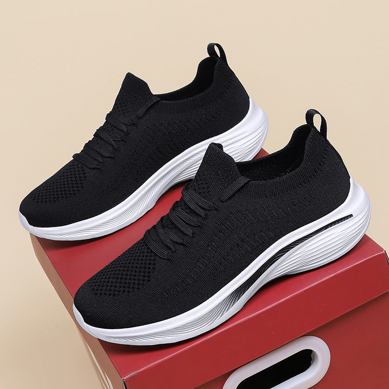 Damen Atmungsaktive Fitness Sneakers mit flexibler Laufsohle EB