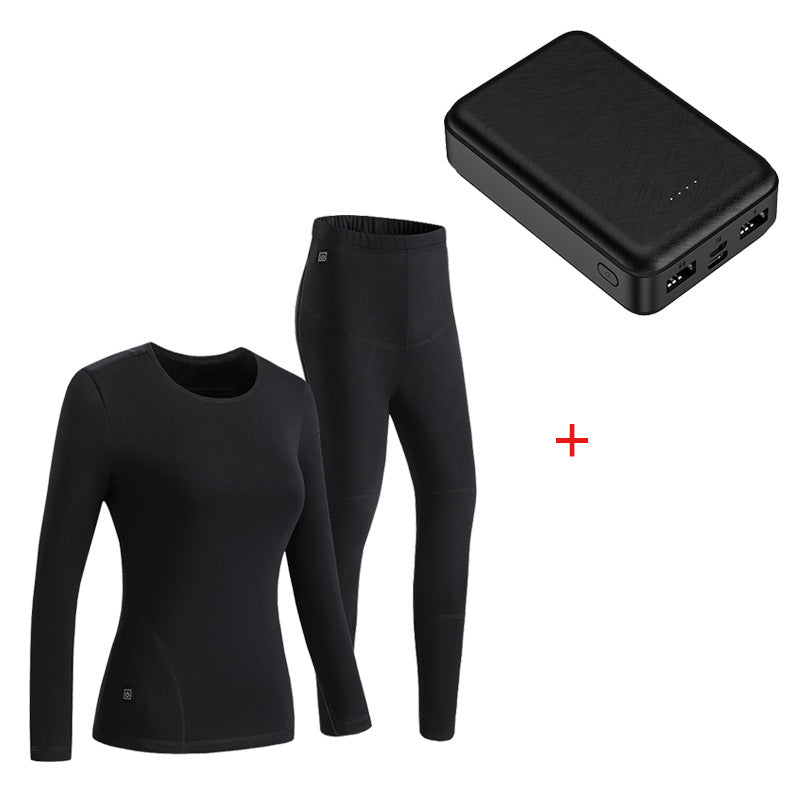 Damen Sportliches Funktionsoberteil und Leggings R&B