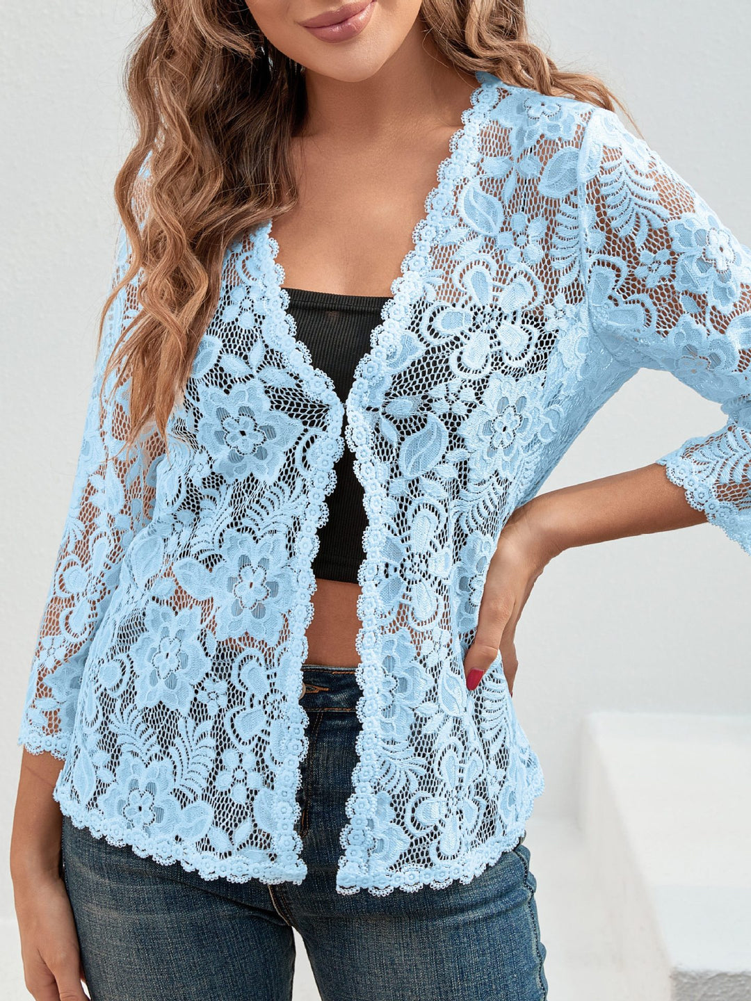 EB | Eleganter Blazer mit Spitze