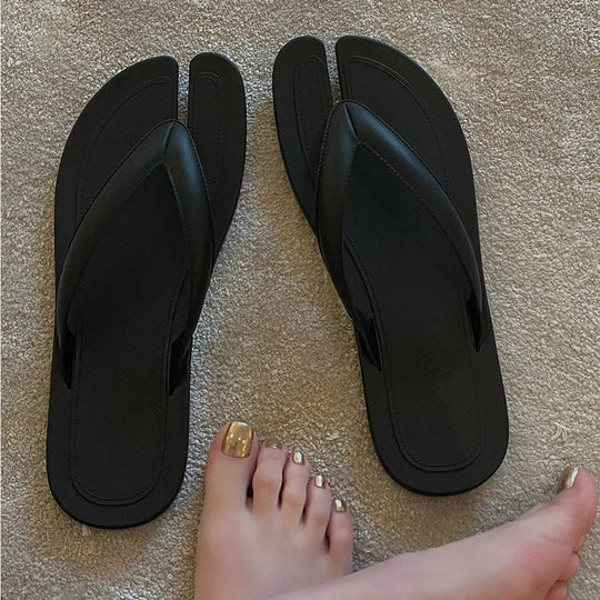 Damen Flip-Flops mit ergonomischem Fußbett und rutschfester Sohle EB