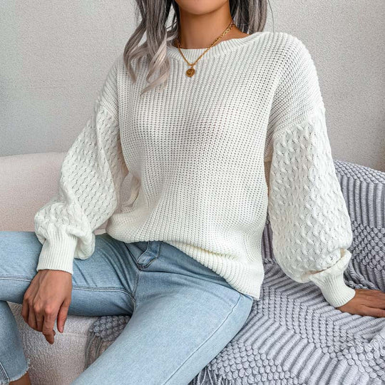 EB | Einfarbige Strickpullover
