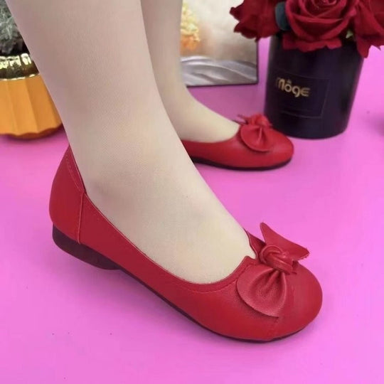 Damen Ballerinas mit verspieltem Schleifen-Design und komfortablem Fußbett EB