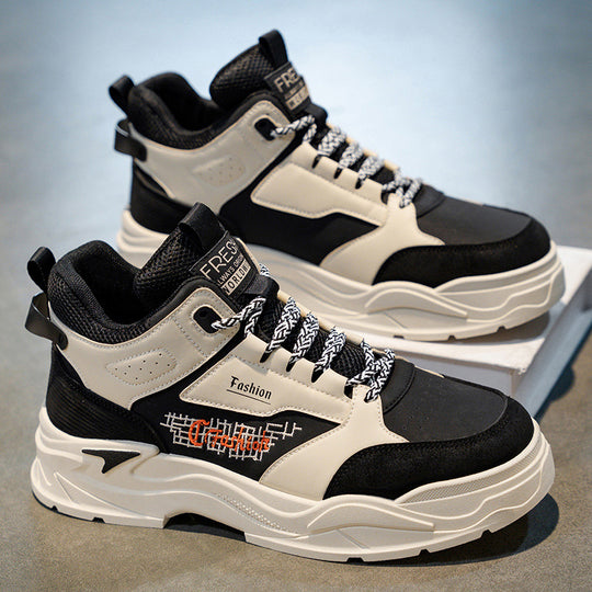 Damen Sportliche High-Top Sneakers mit modernem Design und dämpfender Sohle EB