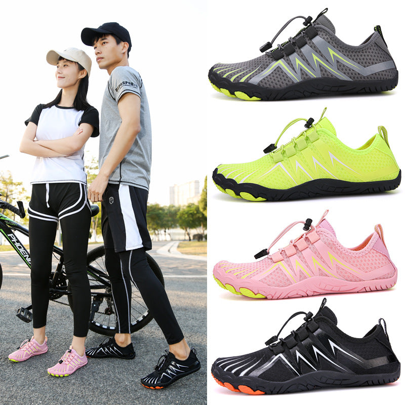 Damen Multifunktionale Aqua-Sportschuhe mit rutschfester Sohle und atmungsaktiver Mesh-Oberfläche EB