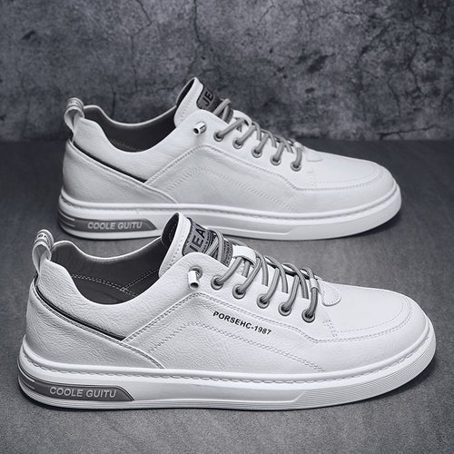 Damen moderne und sportliche Freizeitschuhe mit langlebigem Lederoberteil und atmungsaktiver Sohle EB