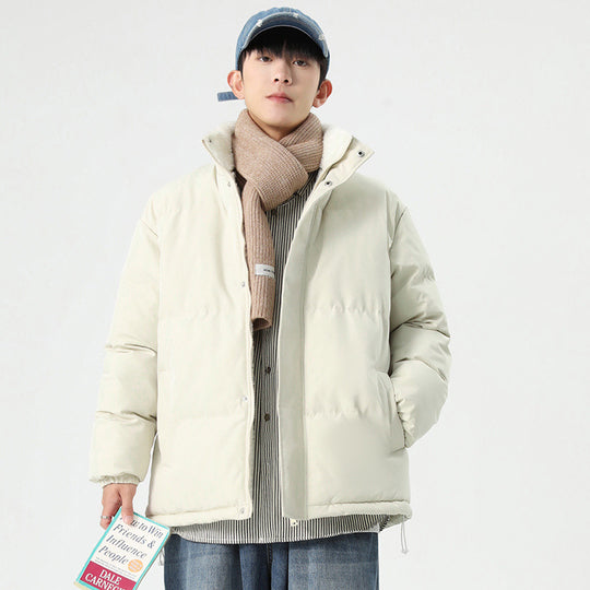 Herren modische Daunenjacke mit Kapuze und Innenfutter EB