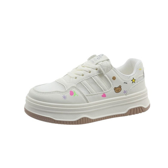 Damen modische Sneakers mit einzigartigen Verzierungen und komfortabler Dämpfung EB