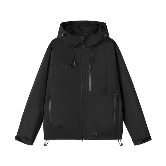 Damen funktionale Wetterjacke mit verstellbarem Kapuzensystem und atmungsaktiven Eigenschaften EB