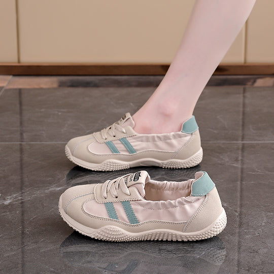 Damen Freizeitsneaker mit elastischem Obermaterial und rutschfester Profilsohle EB