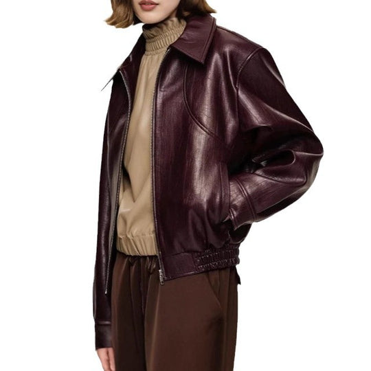 Damen Sportliche jacke mit elastischem Bund EB