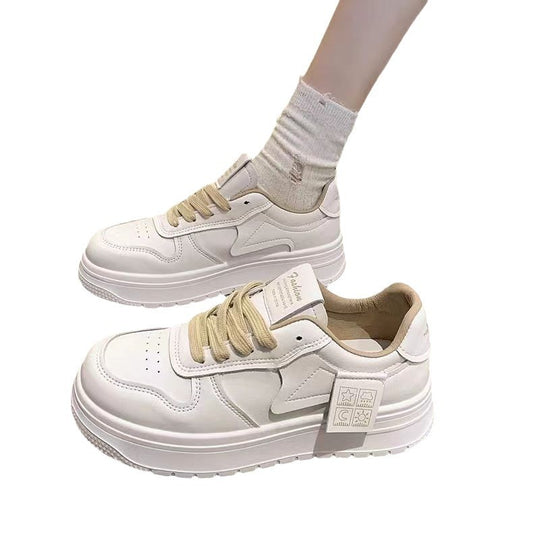 Damen Sportliche Sneakers mit voluminöser Sohle und atmungsaktivem Obermaterial EB