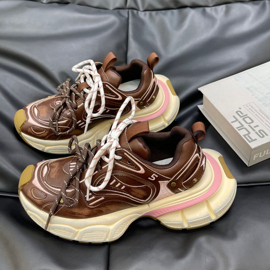Damen Sportliche Sneakers mit innovativem Dämpfungssystem und modischem Design EB
