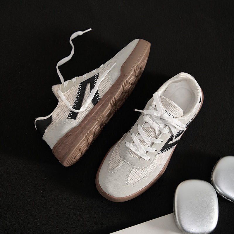 Damen Sportliche Freizeitschuhe mit atmungsaktiver Netzstruktur und rutschfester Sohle EB