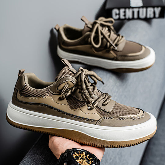 Damen Sportliche Freizeitsneaker mit atmungsaktiver Mesh-Oberfläche und dämpfender Sohle EB