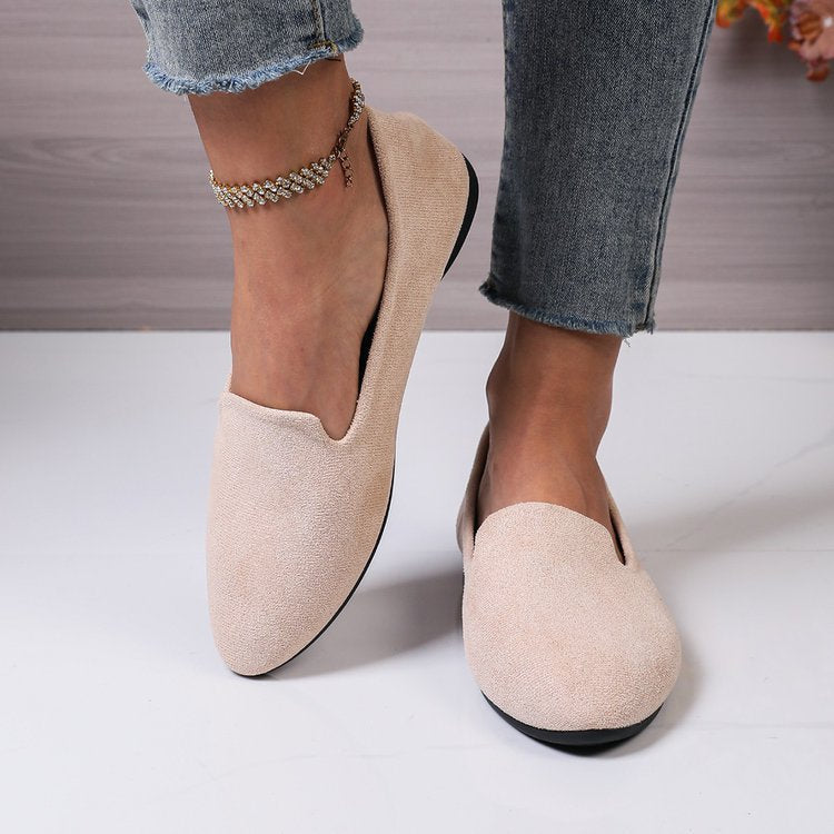 Damen Slipper mit elegantem Schnitt und bequemer Sohle EB