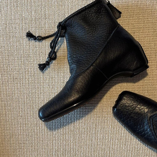 Damen Couture Stiefel mit raffiniertem Schnürdesign und komfortablem Innenfutter EB
