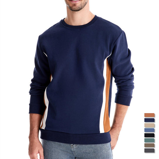 Herren Freizeit-Sweatshirt mit modernem Farbblockdesign EB