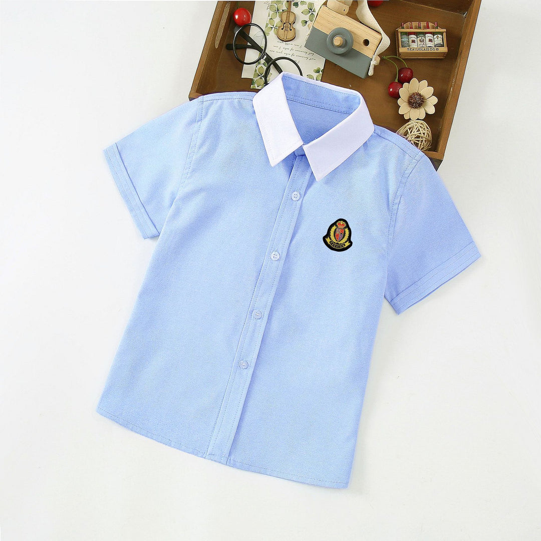 Jungen Elegantes Kurzarmhemd mit Fliege EB
