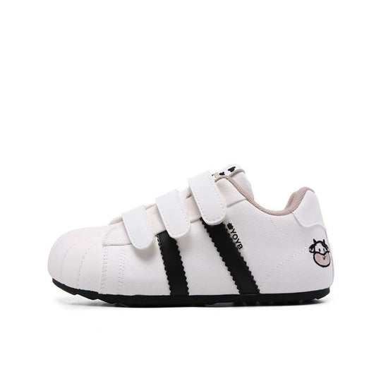 Damen Sneakers mit praktischen Klettverschlüssen und lustigen Tiermotiven EB