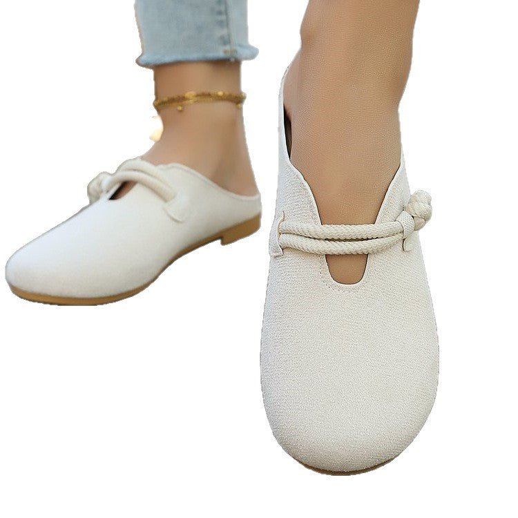 Damen Komfortable Einlegesohlen-Clogs mit flexibler Schnürung EB