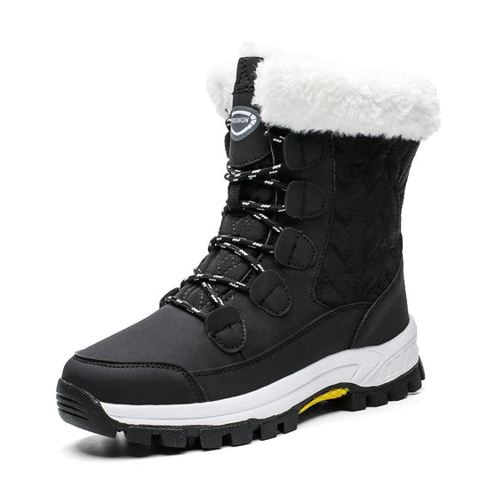 Damen Winterstiefel mit isolierter Fütterung und rutschfester Sohle EB