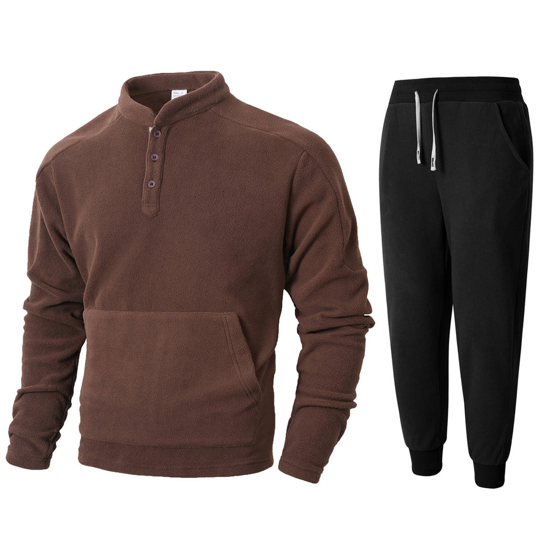 Herren Fleece Freizeitanzug EB