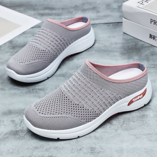Damen Komfortable und atmungsaktive Slip-On Schuhe EB